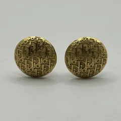 Christian Dior クリスチャン ディオール イヤリング ゴールド CDロゴ