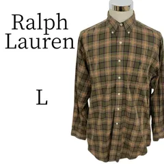 Ralph Lauren ラルフローレン ブラウン系 シャツ L PSP20-43