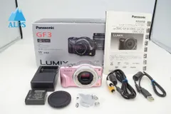 美品 Panasonic パナソニック LUMIX DMC-GF3 ボディ ミラーレス一眼カメラ フェアリーピンク 元箱付 251202c