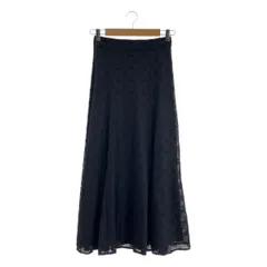 4943【美品】マディソンブルー　サイドタックマーメイドスカート 23年　黒 4943【美品】マディソンブルー サイドタックマーメイドスカート 23年