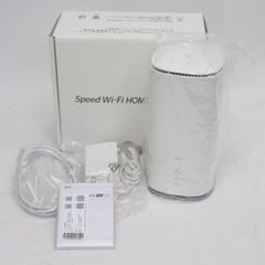 635)【ほぼ新品/2024年製】Speed Wi-Fi HOME 5G L13 ZTR02 [ホワイト