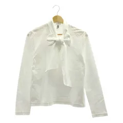 noir kei ninomiya / ノワールケイニノミヤ | 2024AW | コットン 変形 クルーネック カットソー | S | ホワイト | レディース