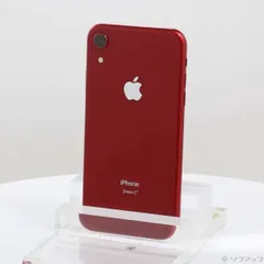 〔中古品〕 iPhoneXR 128GB プロダクトレッド MT0N2J／A SIMフリー【344】