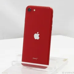 〔中古品〕 iPhone SE 第2世代 128GB プロダクトレッド MXD22J／A SIMフリー【344】