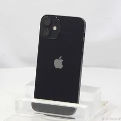 〔中古品〕 iPhone12 mini 64GB ブラック MGA03J／A SIMフリー【344】