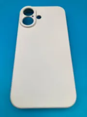 iPhone16 対応 クリームカラーケース （カメラ保護フレーム付き／マット素材）