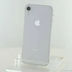 〔中古品〕 iPhoneXR 128GB ホワイト MT0J2J／A SIMフリー【251】