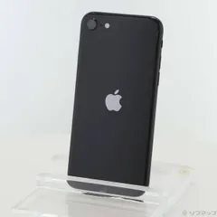 〔中古品〕 iPhone SE 第2世代 128GB ブラック MHGT3J／A SIMフリー【344】