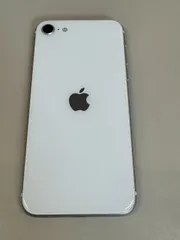 美品 電池100％ SIMフリーiPhone SE(第２世代) 64GB　ホワイト