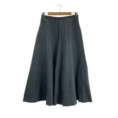 Lisette / リゼッタ | ウール リネン フレアスカート | 38 | ブラック | レディース