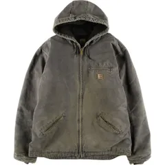 古着 カーハート Carhartt シエラジャケット 中綿入り ダックフルジップパーカー メンズXL相当/eaa603083