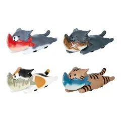 【中古】ミニカー 全4種セット 「TAMA-KYU ノラ猫ダッシュ」