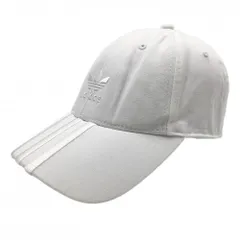 アディダスオリジナルス キャップ 白 3ライン  ゴルフウェア 2023年モデル adidas