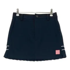 サイズ：1 NBB WEEKEND エヌビービーウィークエンド  インナー付 プリーツスカート  ブラック系 [240101546258] ゴルフウェア レディース ストスト