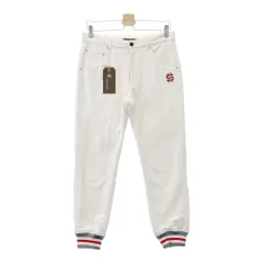 サイズ：S ROUGH&SWELL ラフアンドスウェル  ロングパンツ 裏フリース  ホワイト系 [240101549136] ゴルフウェア メンズ ストスト