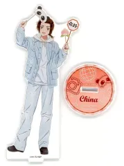 【中古】アクリルスタンド・アクリルパネル 中国 アクリルスタンド 「WEBくじ ヘタリア World★Stars Greetings with Denim Style.」 C賞