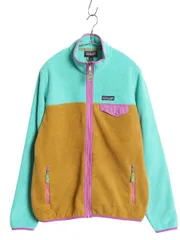 【お得なクーポン配布中!】 パタゴニア フルジップ シンチラ スナップT レディース M 古着 16年製 アウトドア フリース ジャケット ブルゾン ジャンパー ツートン 廃盤