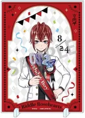 【中古】アクリルスタンド・アクリルパネル リドル・ローズハート(おめかしバースデーver.) アクリルパネル 「ディズニー ツイステッドワンダーランド」