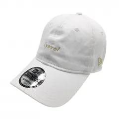 【新品】ニューエラ×Eyevol キャップ 白 刺しゅうゴールド  ゴルフウェア New Era