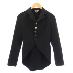 【コムデギャルソン】ジャケット　シワ加工 フラッグチェック AD2005 2025年最新】comme des garcons チェック ジャケットの人気アイテム