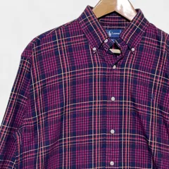 ラルフローレン　チェック　BLAIRE　ワンポイント　ロゴ　刺繍　ネルシャツ