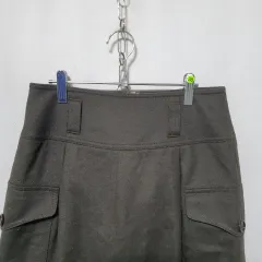 I38 バーバリー レディース カシミアブレンド ウール スカート 6