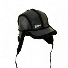 黒ML Supreme Shearling Lined Earflap Cap - メルカリ 黒ML Supreme Shearling Lined Earflap Cap
