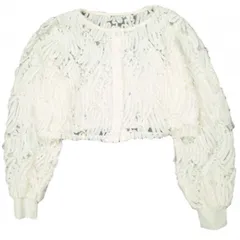 SENSE OF PLACE by URBAN RESEARCH センスオブプレイスバイアーバンリサーチ 25SS 2WAYコードシシュウクロップドトップ AAA4-21B013 ONE SIZE ベージュ 長袖 シャツ ブラウス トップス g24465