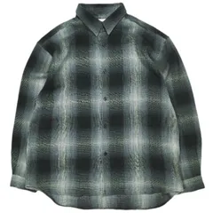 SENSE OF PLACE by URBAN RESEARCH センスオブプレイスバイアーバンリサーチ 25AW オンブレーチェックレギュラーカラーシャツ AAA6-13B012 L BLACK/GRAY 長袖 トップス g24463