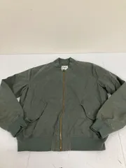 送料無料★ZARA ザラ★ジップアップジャケット　上着　ブルゾン★メンズ　Mサイズ★カーキ　#71205sbcのサムネイル