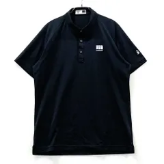サイズ：L MUNSING WEAR マンシングウェア MEMQJA03 半袖ポロシャツ  ブラック系 [240101554943] ゴルフウェア メンズ ストスト