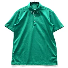 サイズ：S MIZUNO GOLF ミズノゴルフ  半袖ポロシャツ ボタンダウン  グリーン系 [240101555750] ゴルフウェア メンズ ストスト