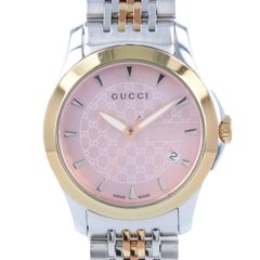 箱付/希少/新品電池】GUCCI Gタイムレス126.5 ティファニーブルー 