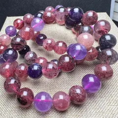 ミックススーパーセブン 10mm 1連分ブレスレット2本セット