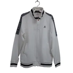 le coq sportif(ルコックスポルティフ) フルジップジャケット 白 メンズ LL ゴルフウェア 2511-1264 中古