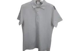 【超美品】PGG by PEARLY GATES(ピージージー) ポロシャツ 白 メンズ 4 268-3260701 ゴルフウェア 2511-0746 中古