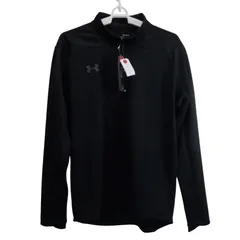【未使用品】UNDER ARMOUR(アンダーアーマー) 長袖ハーフジップシャツ 黒 メンズ MD ゴルフウェア 2511-0132 新品