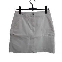 【美品】marie claire sport(マリ・クレール・スポーツ) スカート 白 レディース L ゴルフウェア 2511-0946 中古