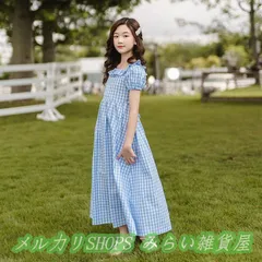 ロング丈ワンピース 女の子 夏 半袖 可愛い チェック柄 カジュアル 演奏会 発表会 パーティー 結婚式 七五三 子供服 小学生 中学生 ジュニア服1111