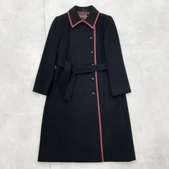 希少☆美品【イヴサンローラン】バイカラー　ワインレッド×ベージュ　ロングコート コート | Saint Laurent サンローラン | YSL JP
