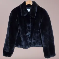 カレント ファージャケット ネイビー