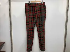 COMME des GARCONS タータンチェック ウール 90s アーカイブ comme des garcons HOMME 00's チェックシャツ COMME des GARCONS