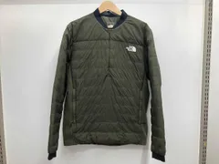 THE NORTH FACE ノースフェイス 50/50 DOWN PULL ダウンジャケット ハーフジップ カーキ ND92101 Lサイズ