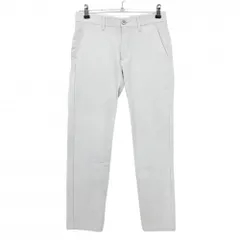 【超美品】デサントゴルフ パンツ ライトグレージュ ストレッチ ナイロン混 中田英寿 メンズ 73/SS ゴルフウェア DESCENTE