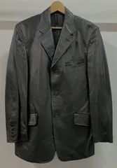 PAUL SMITH ポールスミス テーラードジャケット COLLECTION 本革 羊革 ラムレザー 3B  サイズL 韓国製 裏地キュプラ