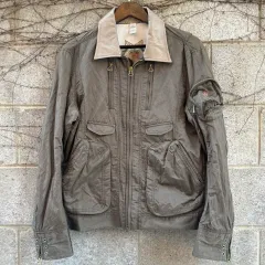 M ディーゼル カーキ ナイロン METALLICA ジャケット