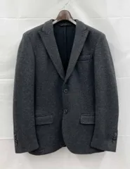 DOLCE & GABBANA ドルチェアンドガッバーナ テーラードジャケット ウール混 サイズ44 グレー 通年