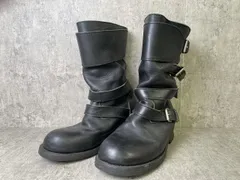 【中古】JUNYA WATANABE COMME des GARCONS ｼﾞｭﾝﾔﾜﾀﾅﾍﾞ ｺﾑﾃﾞｷﾞｬﾙｿﾝ ﾌﾞｰﾂ ﾛﾝｸﾞ ﾍﾞﾙﾄ ﾌﾞﾗｯｸ SS 33929421