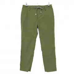 【美品】アルベルト パンツ カーキ ストレッチ シャカシャカ メンズ 44 ゴルフウェア ALBERTO