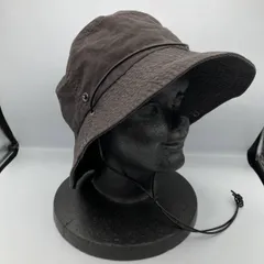 KIJIMA TAKAYUKI ハット ストラップハット サイズ3 ブラウン 201106 キジマタカユキ 
